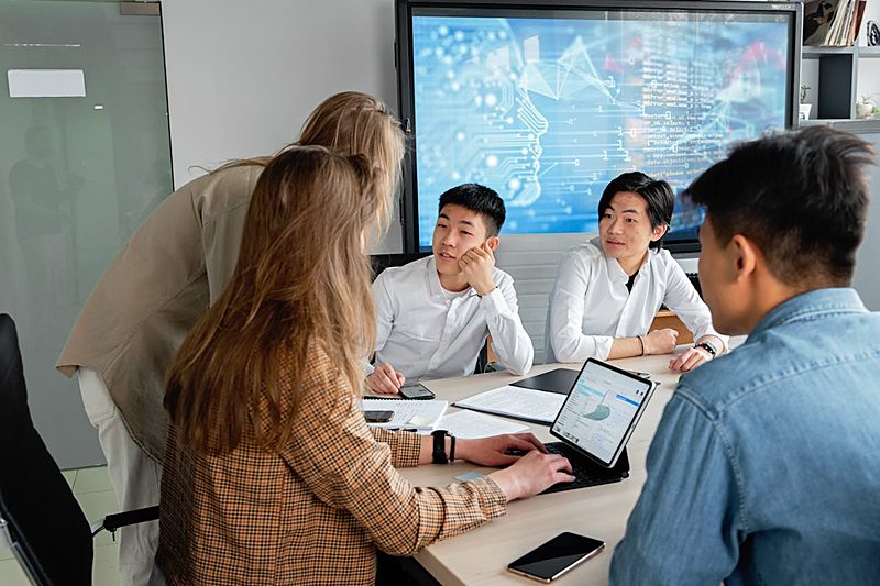 Kundengespräch zur Besprechung der Untersuchungsergebnisse